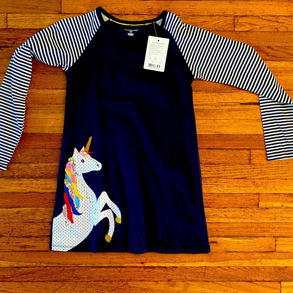 W.L. Monsoon Unicorn girl’s dress - 6T